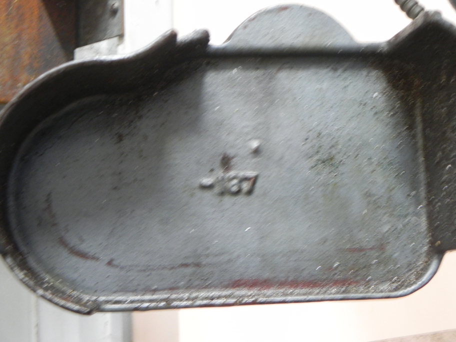 Sheldon Change Gear Cover Inside marking -187